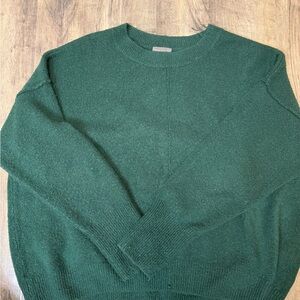 Vince Camuto Deep Green Crewneck Sweater